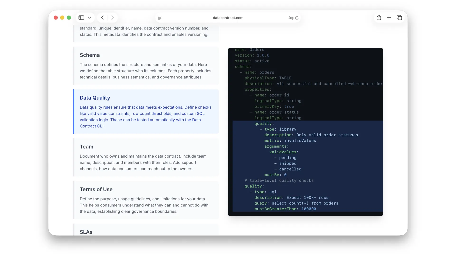 Slide 18: Data Quality