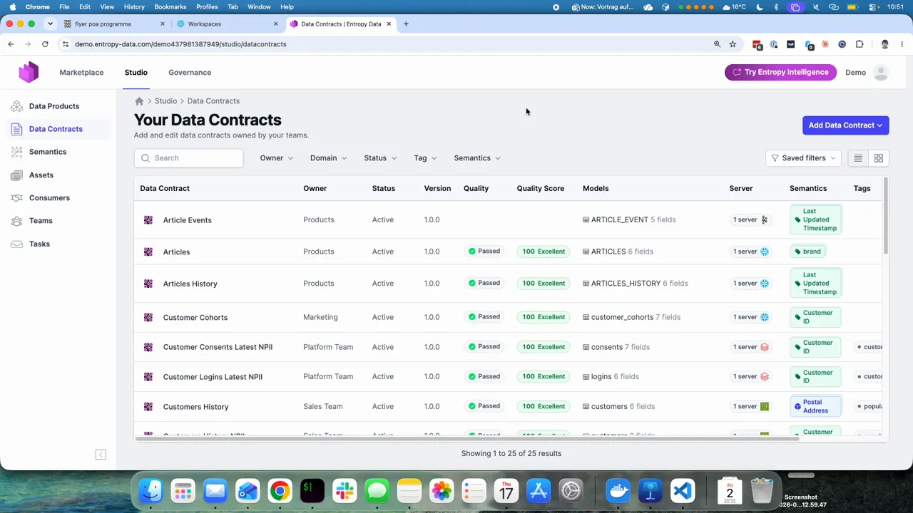 Building a Data Product Contract-first (with AI)