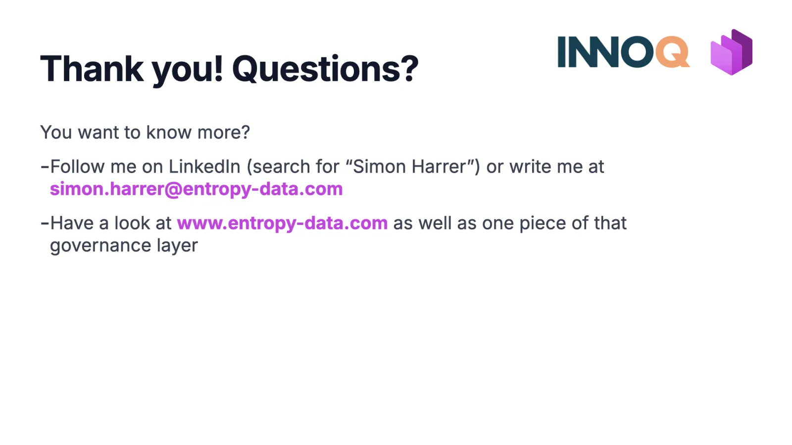Slide 53: Thank you! Questions?