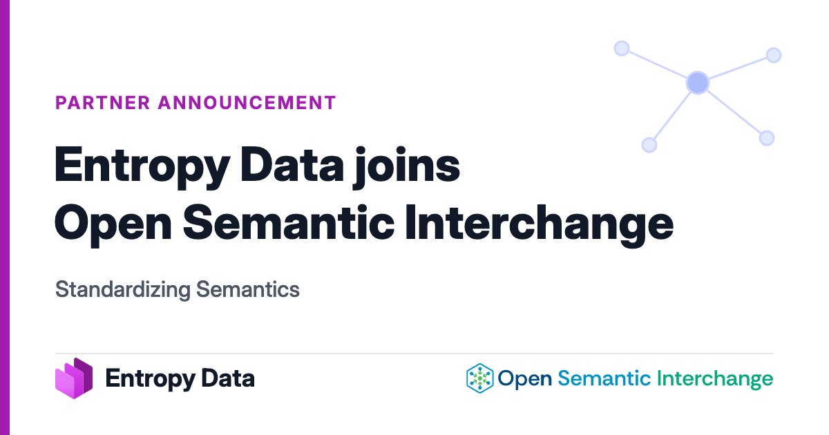 Entropy Data tritt der Open Semantic Interchange Initiative bei ...